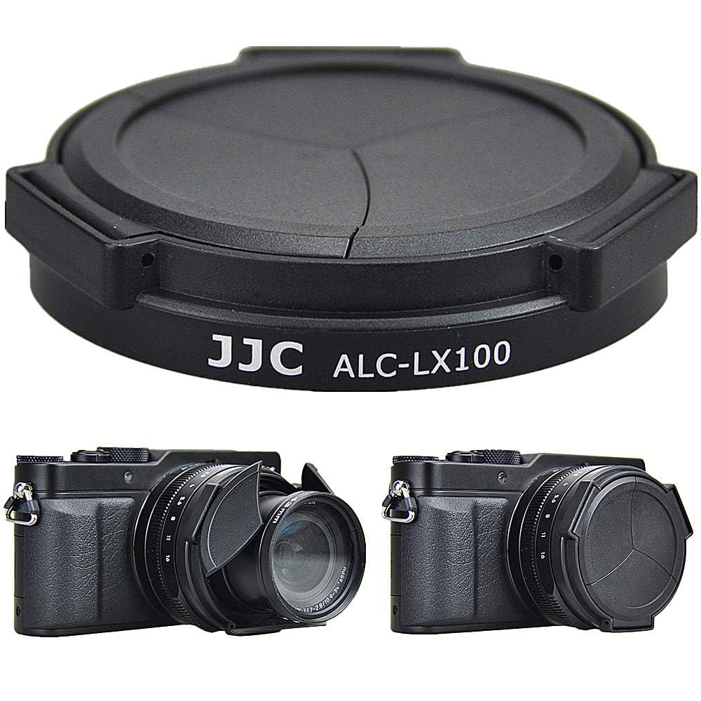 JJC Spezial Automatik Objektivdeckel für Panasonic DC-LX100II, Lumix DMC-LX100, Leica D-LUX (Typ 109