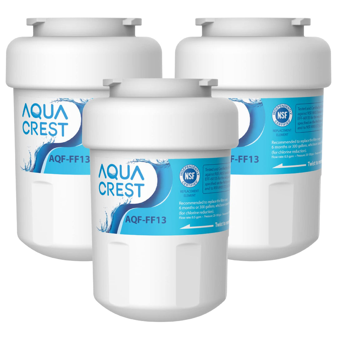 AQUACREST MWF NSF 42 Kühlschrank Wasserfilter, Ersatz für GE® SmartWater MWF MWFA MWFP GWF GWFA GWF0