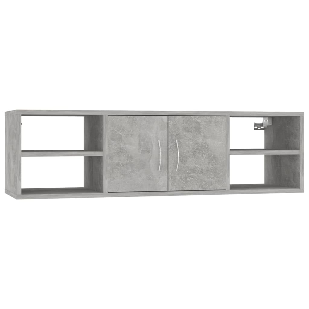 vidaXL Wandregal Hängeregal Wandboard Schweberegal Dekoregal Bücherregal CD Regal Wandschrank Hänges