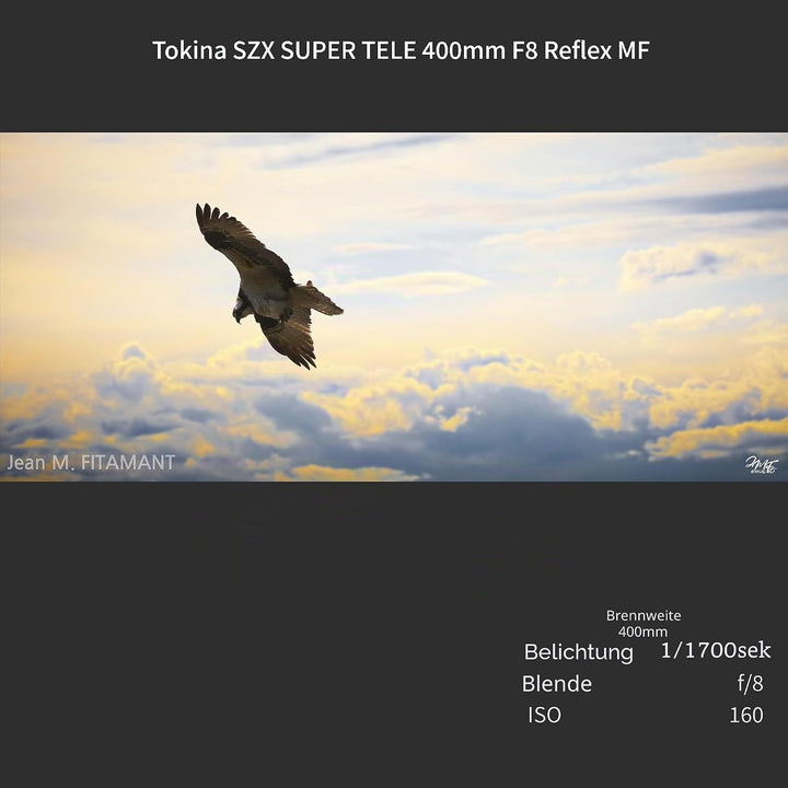 Tokina SZX 400mm F8 MF Fujifilm X Mount, TO1-SZX400F