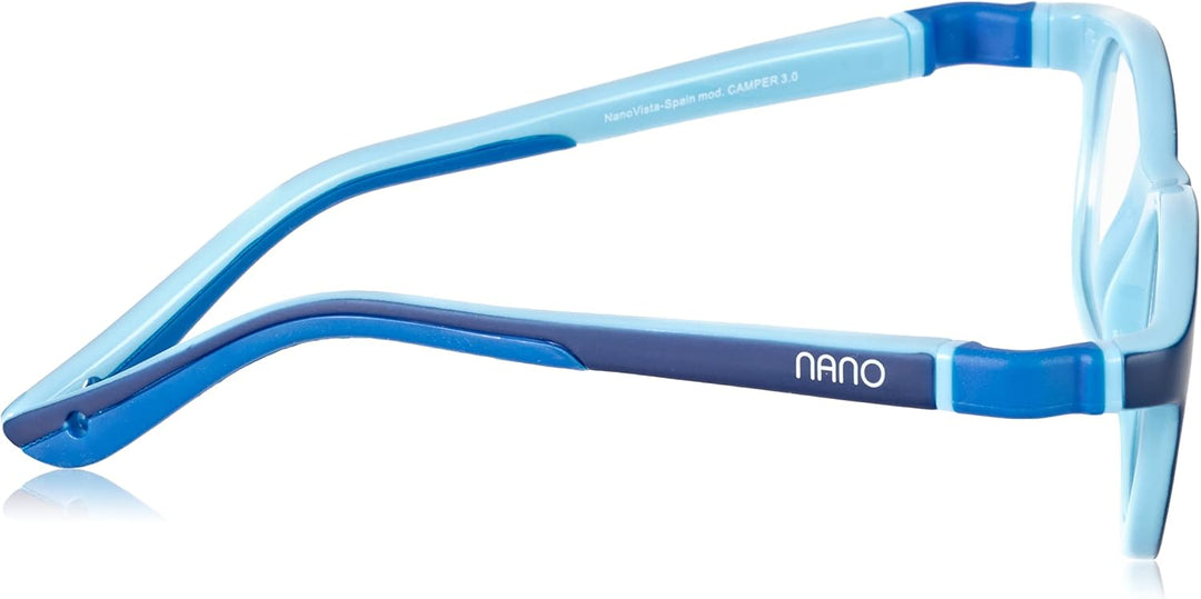 NANOVISTA Unisex Kinder Sonnenbrille 44 Bicolor Marino Mate/Azul, 44 Bicolor Marino Mate/Azul