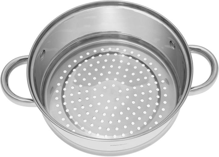 Dampferzeuger Dämpfeinsatz Steamer-Aufsatz KINGHOFF (22cm), 22cm