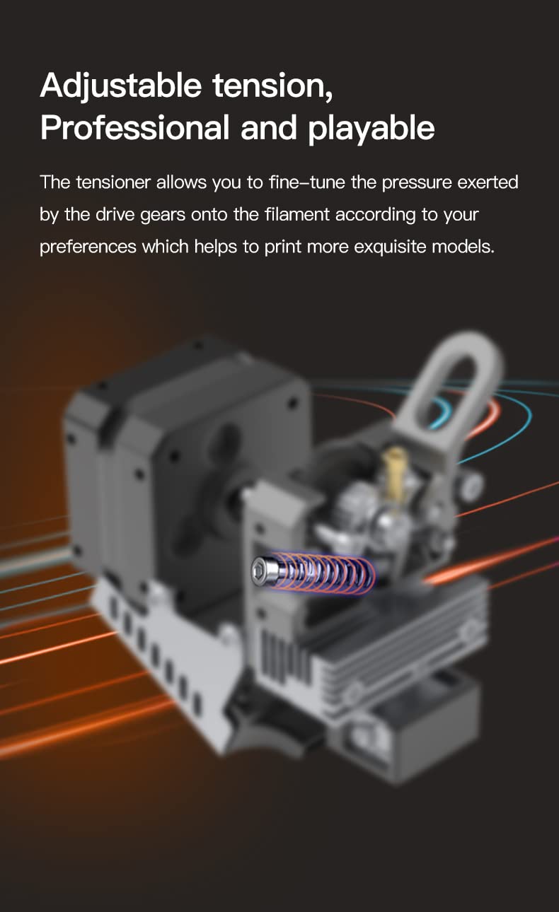 Creality Sprite Extruder Pro Kit für 3D Drucker, 300℃ Hochtemperatur Druck, Ganzmetall Antrieb Extru