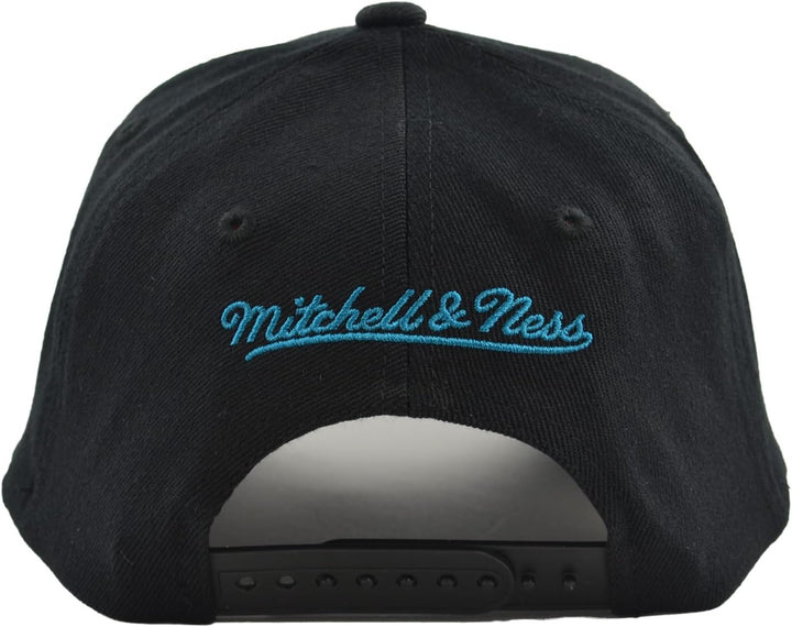 Mitchell & Ness NBA Team Logo Snapback Cap Charlotte Hornets Black