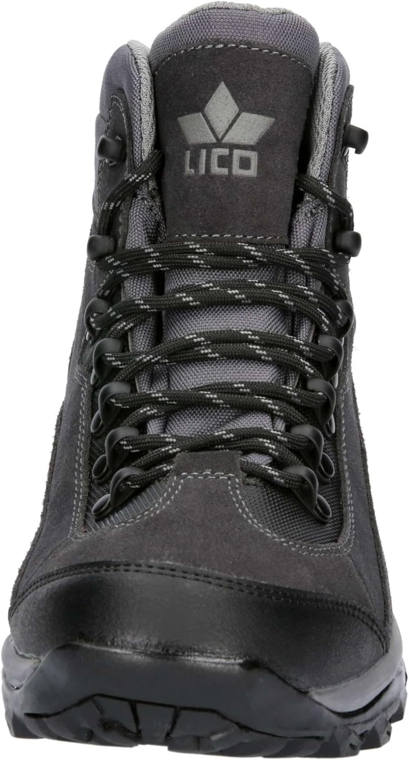 Lico Herren Milan Trekking- & Wanderstiefel 36 EU Anthrazit Grau, 36 EU Anthrazit Grau