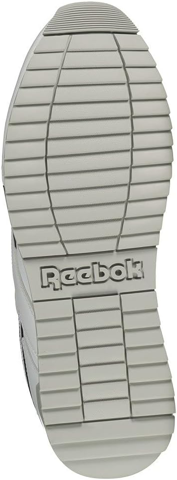 Reebok Unisex Glide Ripple Clip Sneaker 37.5 EU Ftwr White Pure Grey 2 Vector Navy, 37.5 EU Ftwr Whi