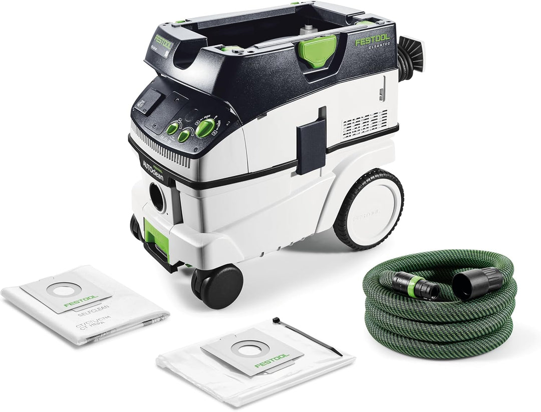 Festool Absaugmobil CTL 26 E AC CLEANTEC (mit High Performance Hauptfilter, SELFCLEAN Filtersack, En