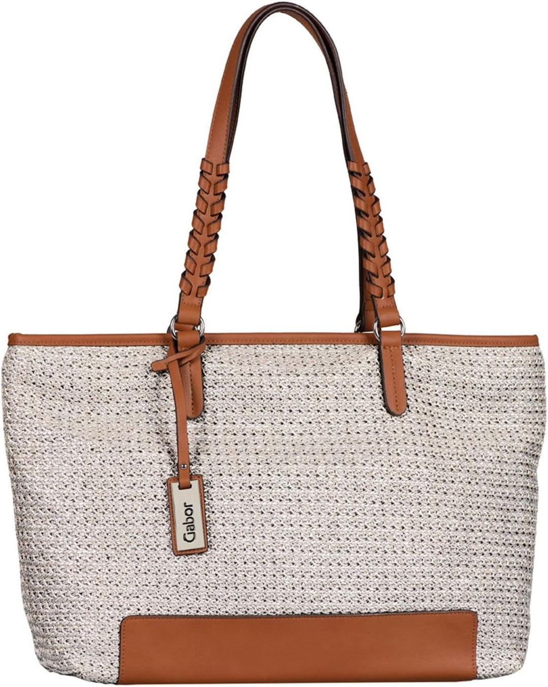 Gabor Damen Ana Shopper Mixed Silver, Mixed Silver