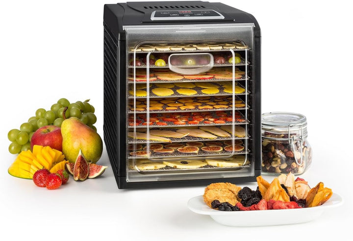 Klarstein Dörrautomat, Dörrgerät, Food Dehydrator, Dörrautomat aus Metall, Dehydrator Food Dryer, 9