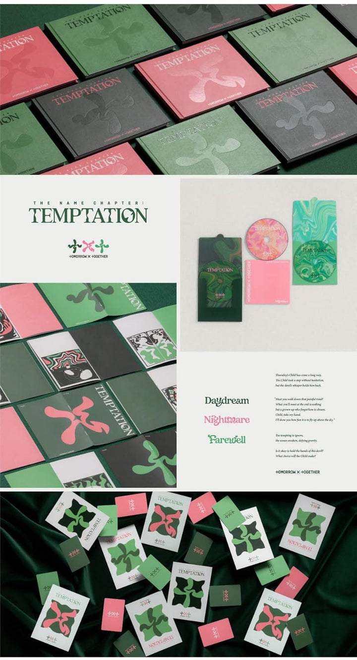TXT - The Name Chapter : Temptation Album+Store Gift (Nightmare ver.), Nightmare Ver.