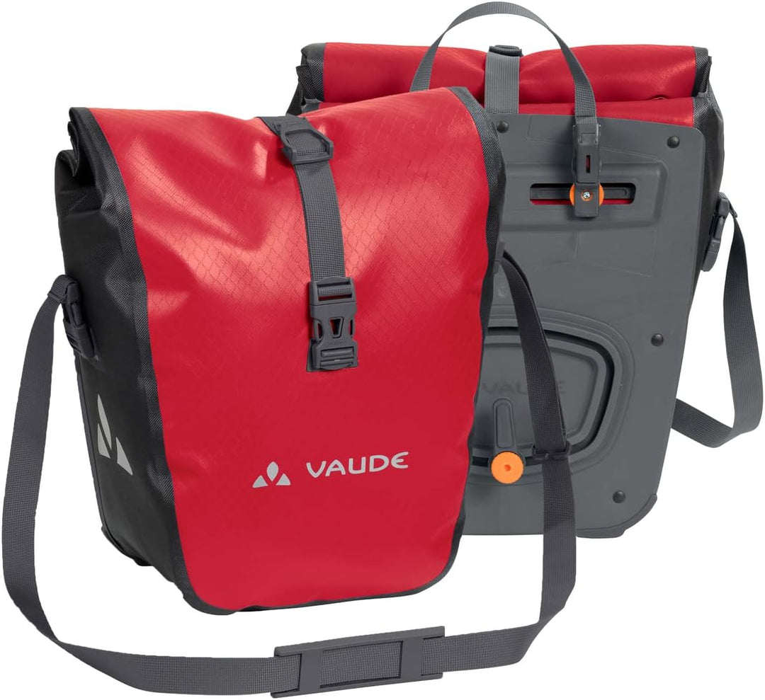 VAUDE Unisex Aqua Front Vorderradtaschen Einheitsgrösse Rot, Einheitsgrösse Rot