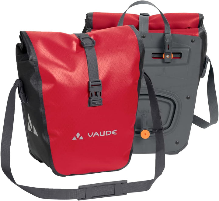 VAUDE Unisex Aqua Front Vorderradtaschen Einheitsgrösse Rot, Einheitsgrösse Rot