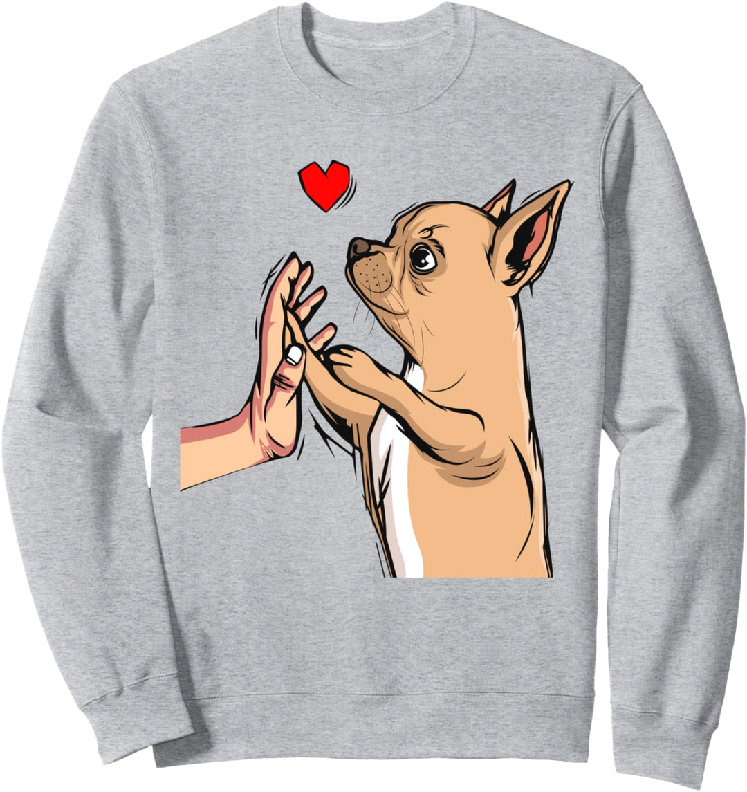 Chihuahua Liebe Hunde Frauchen Geschenkidee Sweatshirt