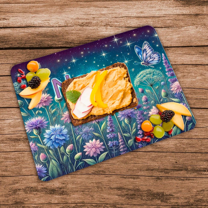 Vesperbrettchen mit Name/Frühstücksbrettchen Brotzeitbrettchen Schneidebrettchen mit Motiv & Persona