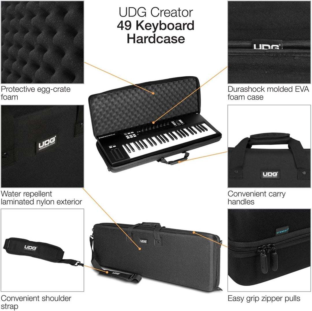 UDG GEAR Creator 49 Keyboard Hardcase Black U8306BL