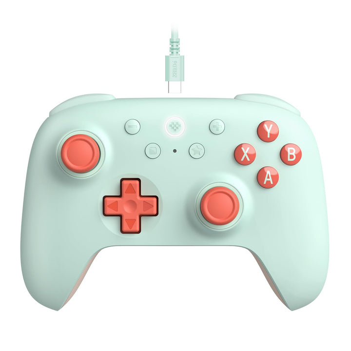 8Bitdo Ultimate 2C Wired Controller for Windows PC and Android, with 1000Hz Polling Rate, Hall Effec