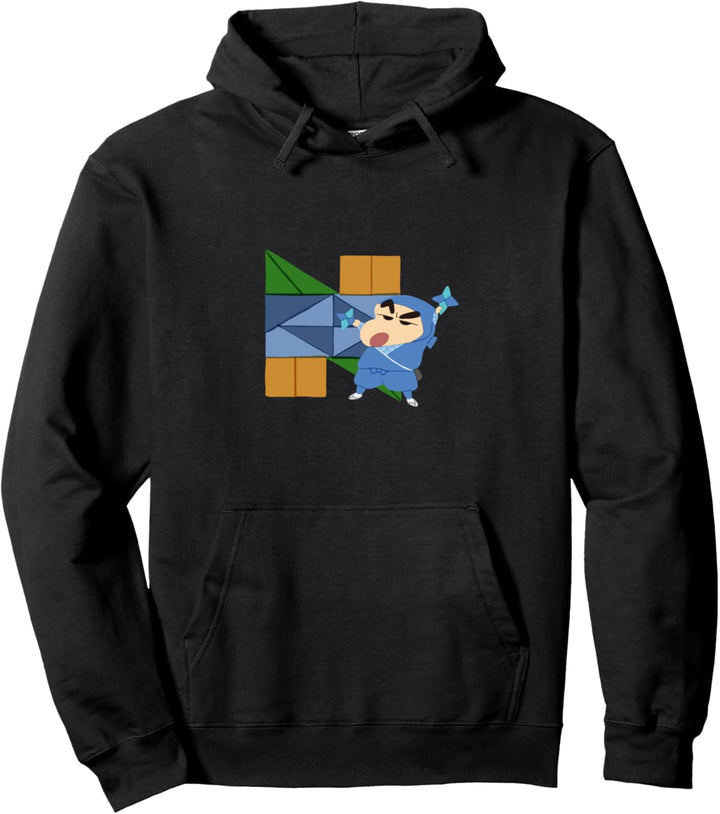 Crayon Shin-chan FUN! FUN! STUDY A to Z ”N” Pullover Hoodie
