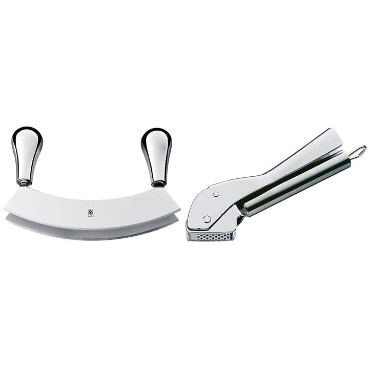 WMF Wiegemesser mit 2 Klingen, 18 cm, gross, 2-schneidig, geschmiedeter Spezialklingenstahl, zum fei
