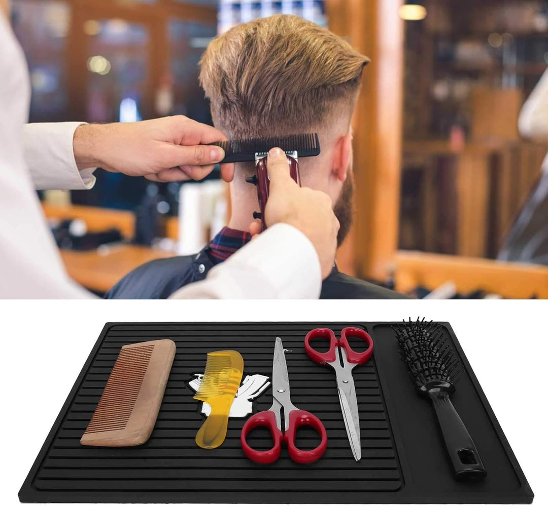 Silikon Anti-Rutsch-Schönheitssalon Tischmatte Haarschneidemaschine Organizer Pad Hitzebeständige Fr