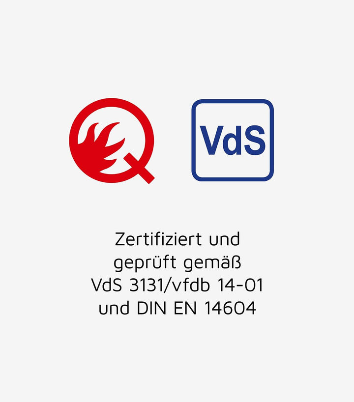 Ei Electronics Ei650 Rauchwarnmelder, Rauchmelder im 7er Set, Stand-alone-Gerät mit Batterie für 10