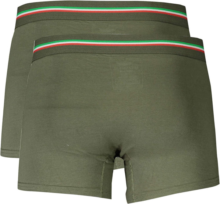 Aeronautica MilSCOBX002J508 Herren-Boxershorts XL Grün, XL Grün