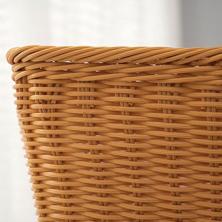Picknickkorb Griff, Rattan-aufbewahrungskorb, Einkaufskorb, Gewebt, Leerer Picknick-aufbewahrungskor