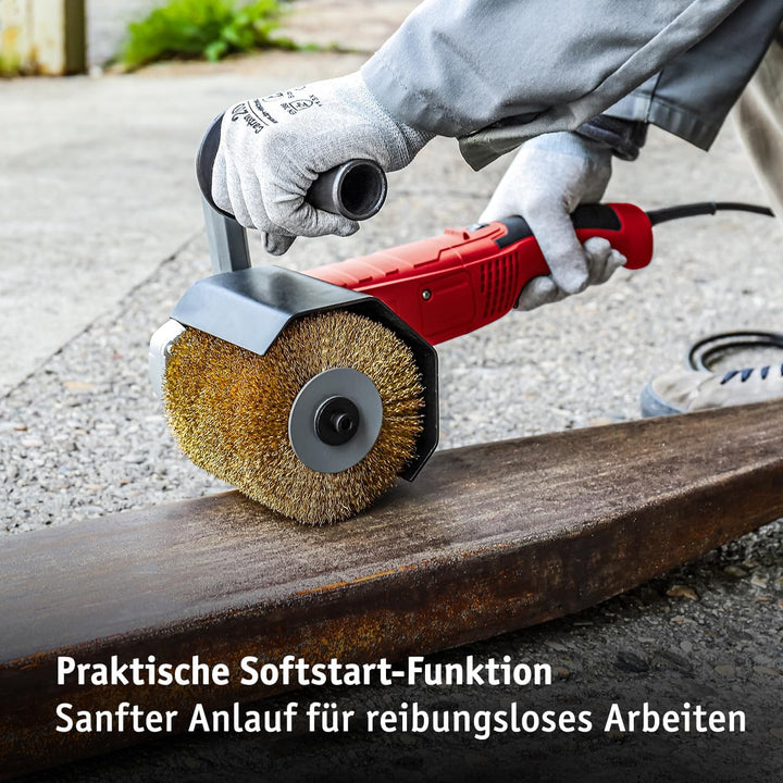 WALTER Bürstenschleifer 1300W – Leistungsstarker Walzenschleifer, Schleifmaschine für Aussenrenovier