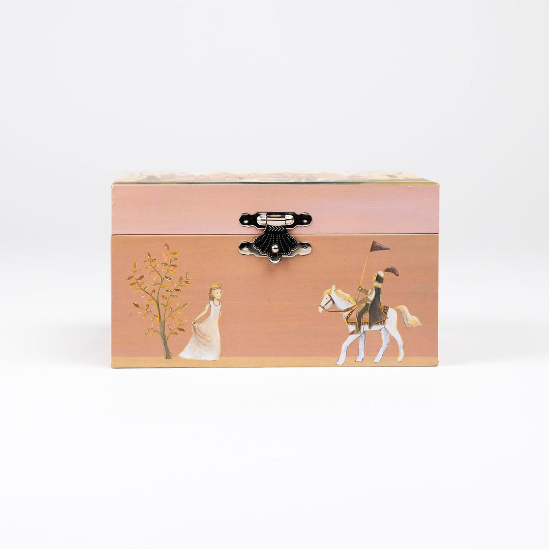 Egmont Toys Musikalische Schmuckdose – Schmuckkästchen Handkurbel-Spieluhr „Ballerina“ in 6 Designs