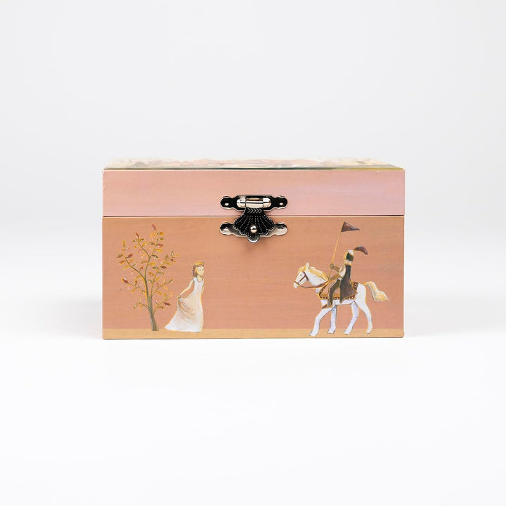 Egmont Toys Musikalische Schmuckdose – Schmuckkästchen Handkurbel-Spieluhr „Ballerina“ in 6 Designs