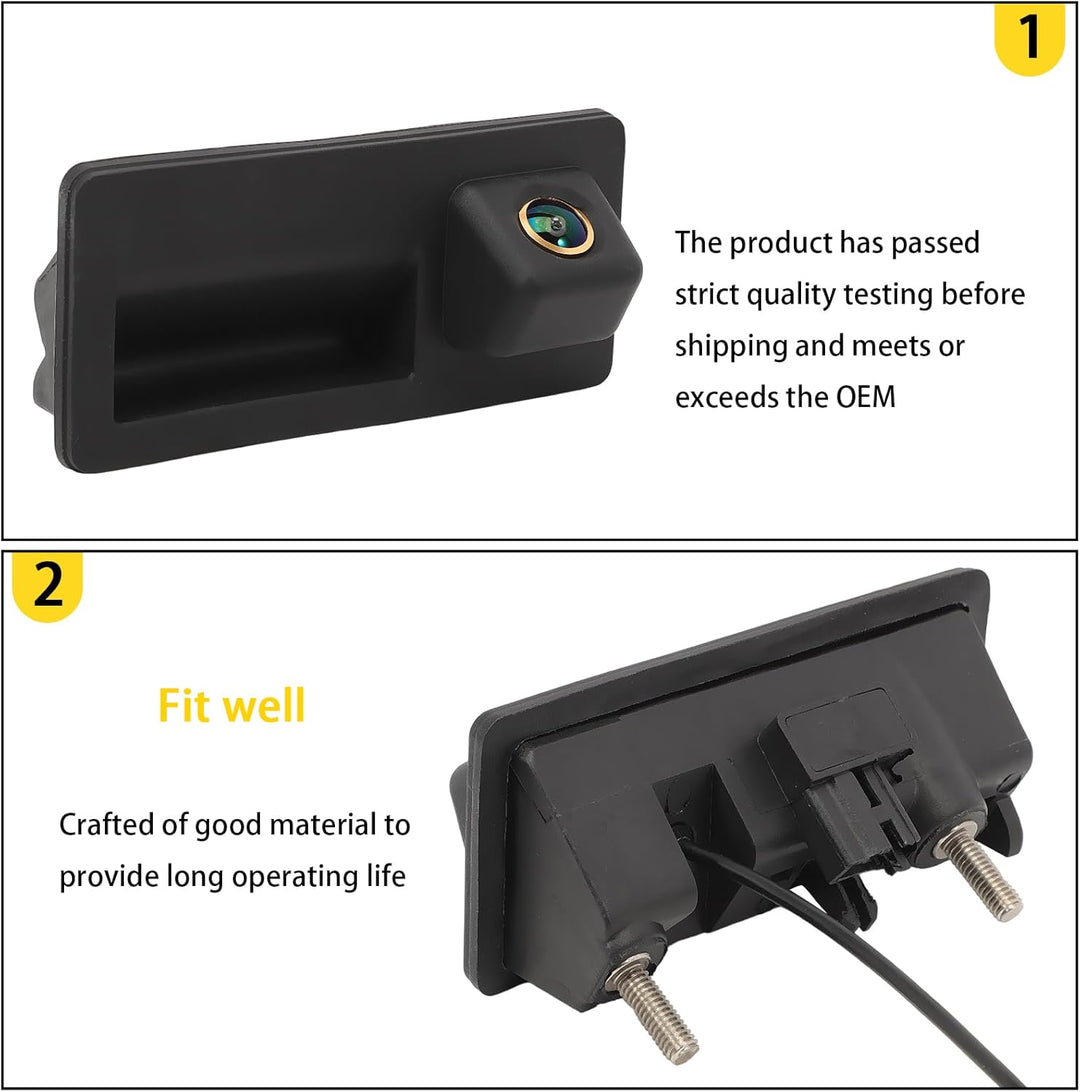 1080P Auto Kofferraumgriff Rückfahrkamera für A4L A5 A3 Q3 Q5 RS6 P-a-t T-g-n J-e-a S-a-n L-a-d S-k-