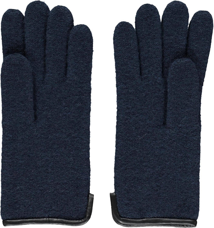 Roeckl Damen Handschuhe Original Walkhandschuh, Einfarbig 6.5 marine (52), 6.5 marine (52)