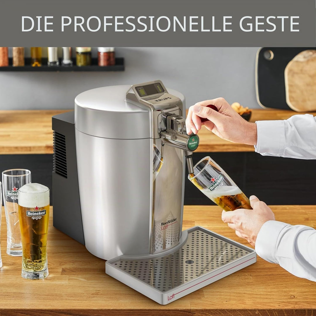 Krups VB700E00 Beertender Loft Edition Bierzapfgerät,