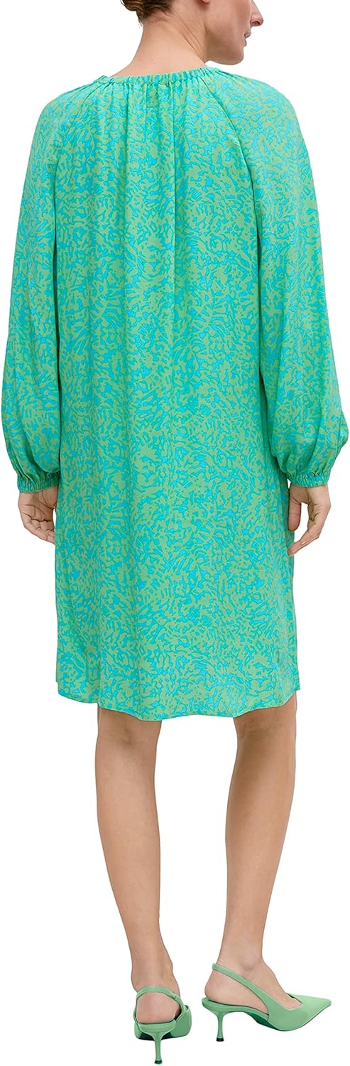 comma Damen Kleid 38 Grün 62c1, 38 Grün 62c1
