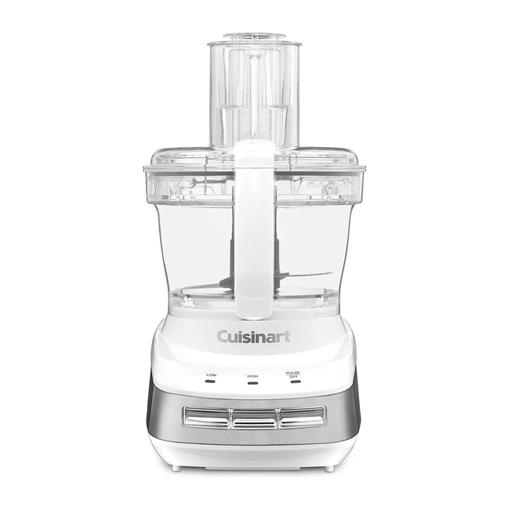 Cuisinart FP-110 Core Custom Multifunktions-Küchenmaschine, 10 Tassen, Weiss und Edelstahl 10-Cup We