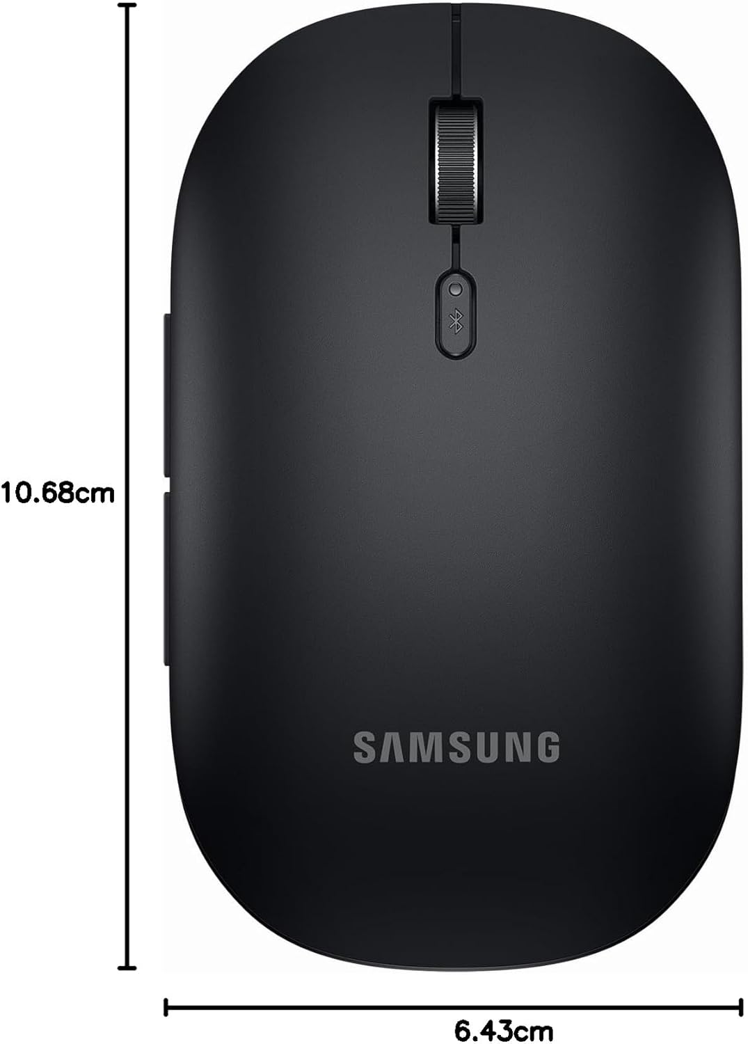 Samsung Bluetooth Mouse Slim EJ-M3400, Bluetooth Maus für Laptop, PC, Tablet, Smartphone, Black