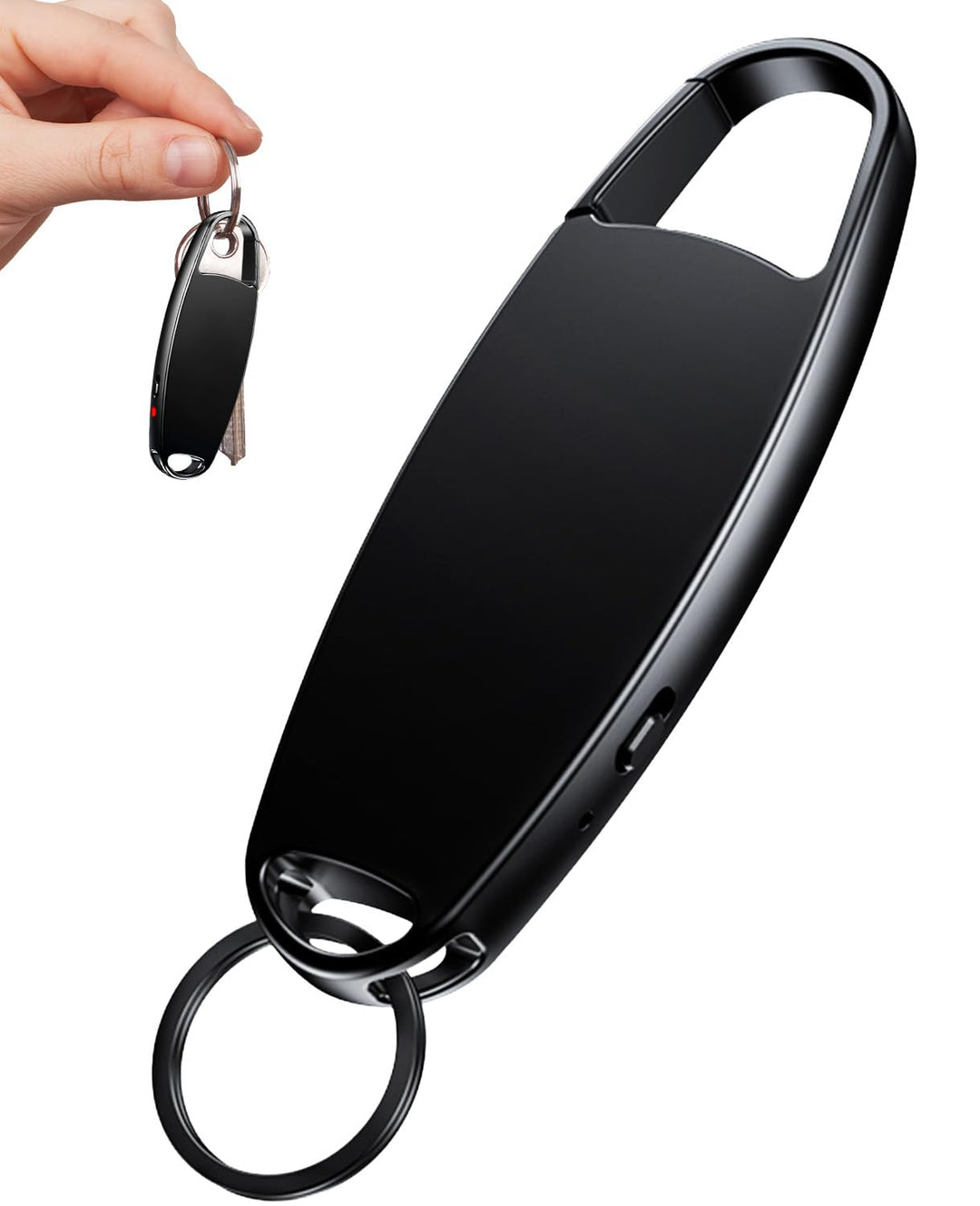 Diktiergerät Mini, Vandlion 32GB Aufnahmegerät mit Rauschunterdrückung, USB C Voice Recorder mit Spr