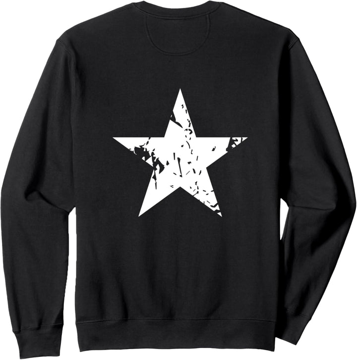 Was ist cool und hat einen Stern auf dem Rücken Lustiges Sweatshirt