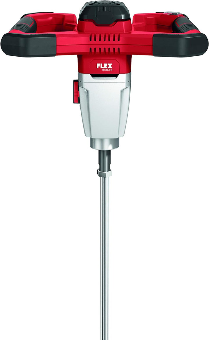 Flex Akku 2-Gang-Rührer MXE 18.0-EC/5.0 Set + WR2 120 (mit 2 Akkus 5,0 Ah + Ladegerät, bürstenloser