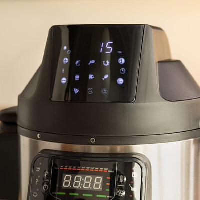 Cecotec programmierbarer Herd mit GM H Fry Air Fryer Kopf. Multifunktions-Küchenroboter, 6 Liter Fas