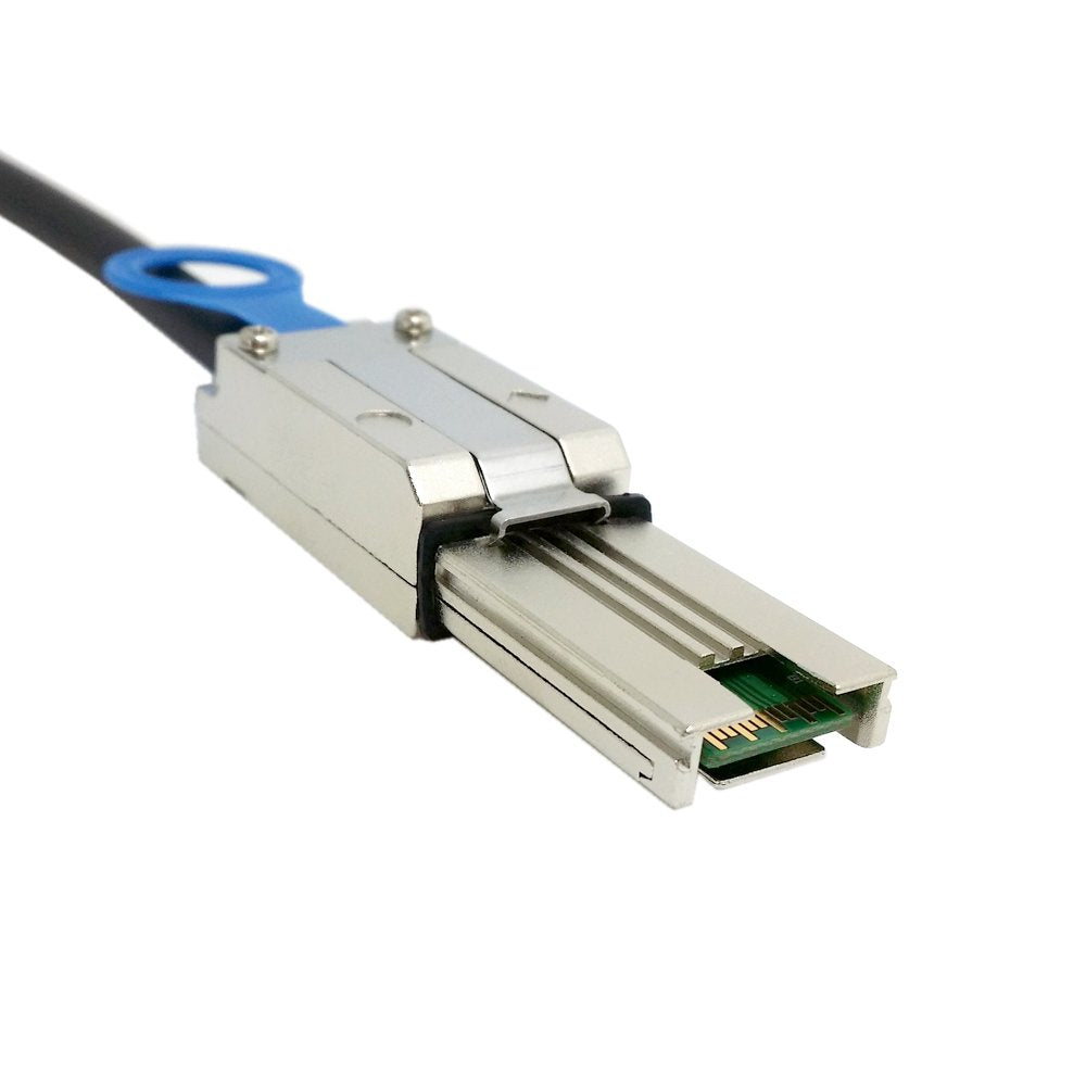 chenyang Externes Mini SAS 4X SFF-8088 auf Mini SAS High Density HD SFF-8644 Datenserver Raid Kabel