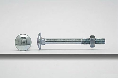 Reiser 20094 Schlossschrauben verzinkt 6,0 x 90 mm mit EAN, 100 Stück