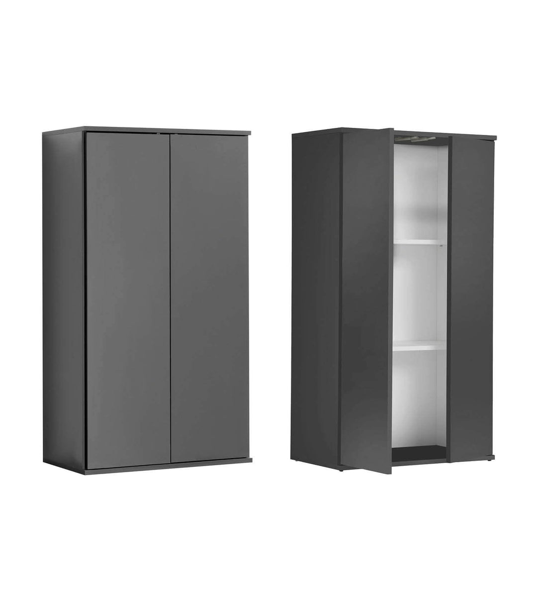 mokebo® Mehrzweckschrank 60 cm Breite 'Der Schlanke', schmaler Aktenschrank oder Haushaltsschrank in