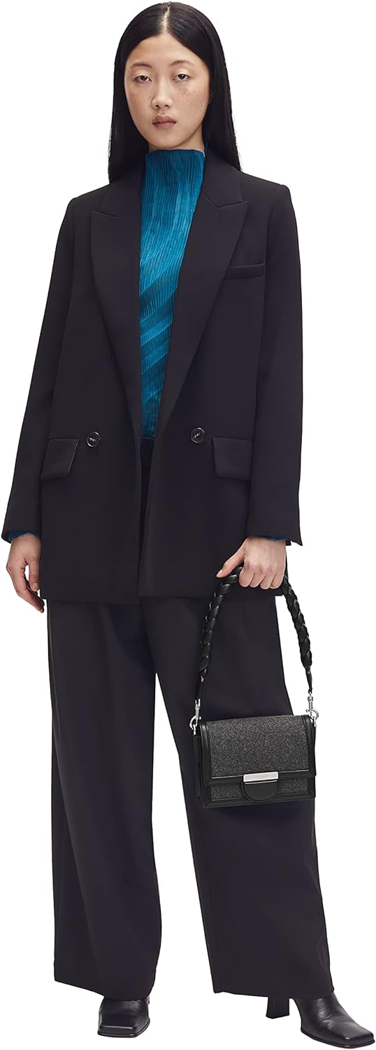 Liebeskind Damen Cher Crossbody S Schwarz, Schwarz