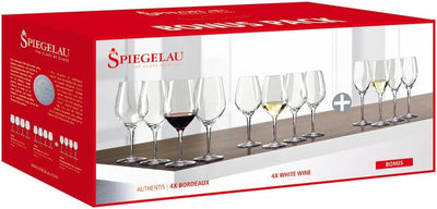 Spiegelau & Nachtmann Gläserset, Bleifreies Kristallglas made in Germany, 12 Stück (1er Pack) Gläser