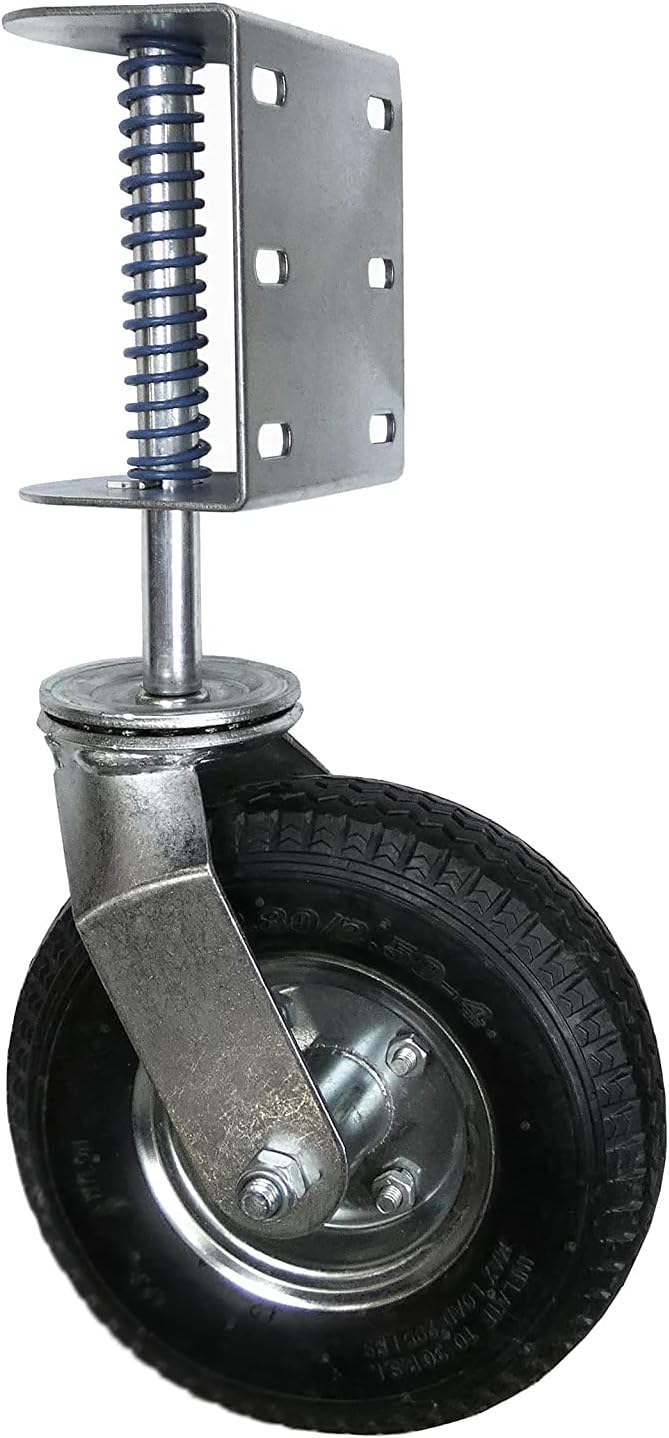 Shepherd Hardware 4-Zoll Schwarz Gummi Gate Caster, 9798 8 inch, 8 inch