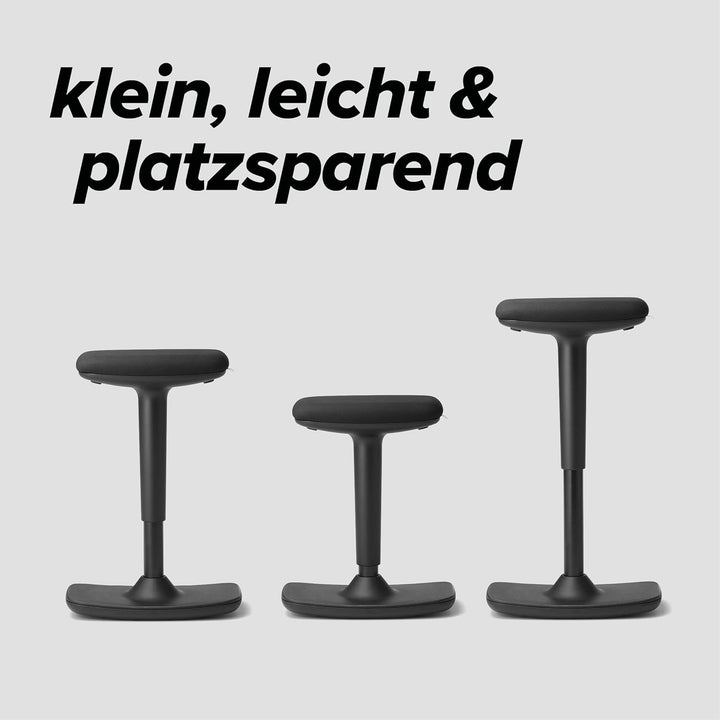 TREND OFFICE to-Swift, Bürohocker, Stehsitz, Stehhilfe, Sitzhocker mit Wippfunktion ergonomisch und