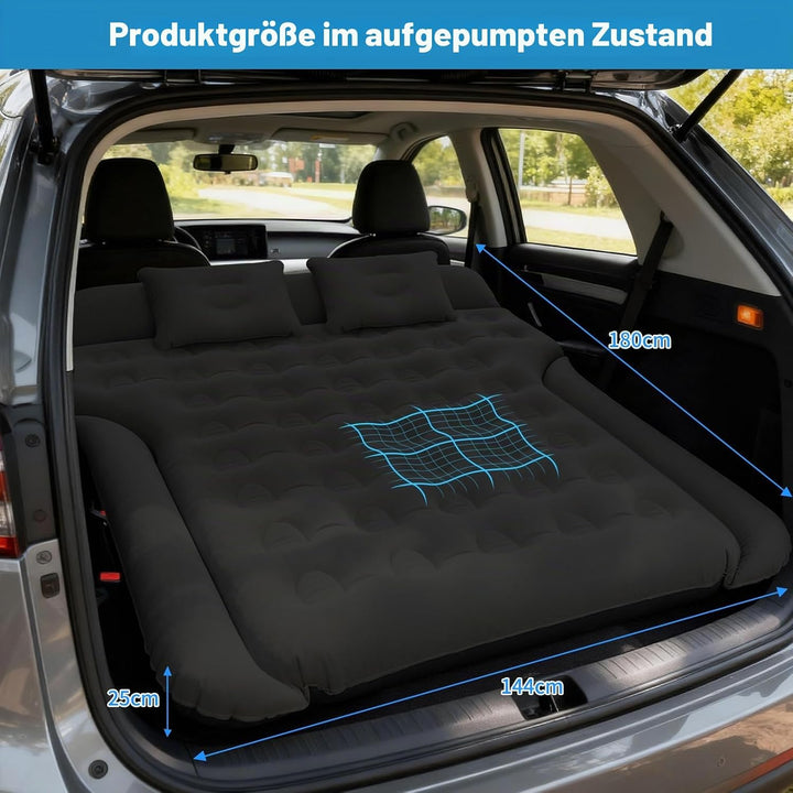 Aufblasbare Auto Matratze, Luftmatratze Auto für Reise Camping, Matratze für Auto mit Schnellaufblas