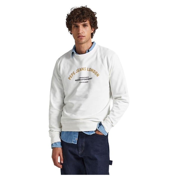Pepe Jeans Herren Medley Crew Sweatshirt M White (Off White), M White (Off White)