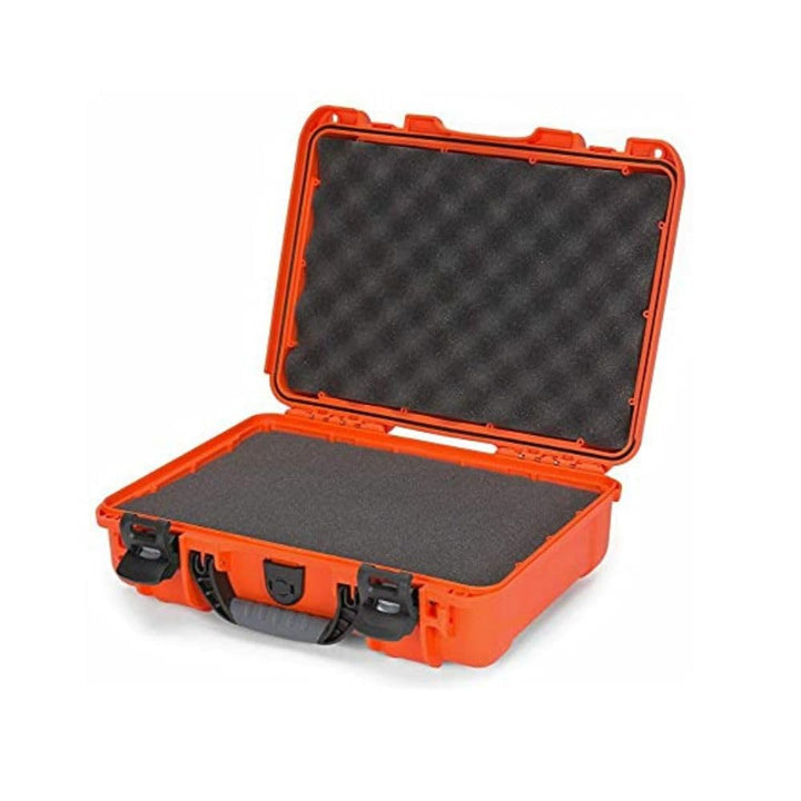 Nanuk 910 Hartschalenkoffer mit Schaumstoffeinsatz, wasserdicht, Orange, Orange