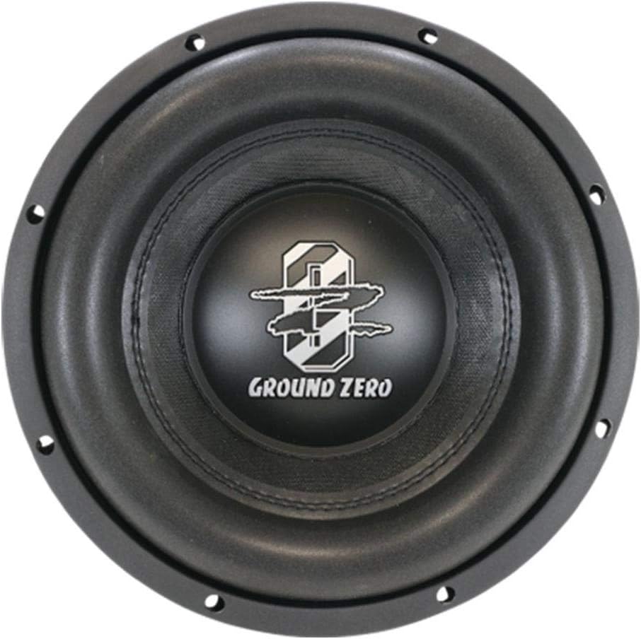 Ground Zero GZRW 25-D2-25 cm Passiv Subwoofer mit 600 Watt (RMS: 600 Watt)